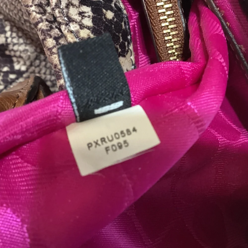 Kate Spade New York Snakeskin/Python Print Tote Bag - PXRU0584 Tan/Brown - Picture 15 of 16